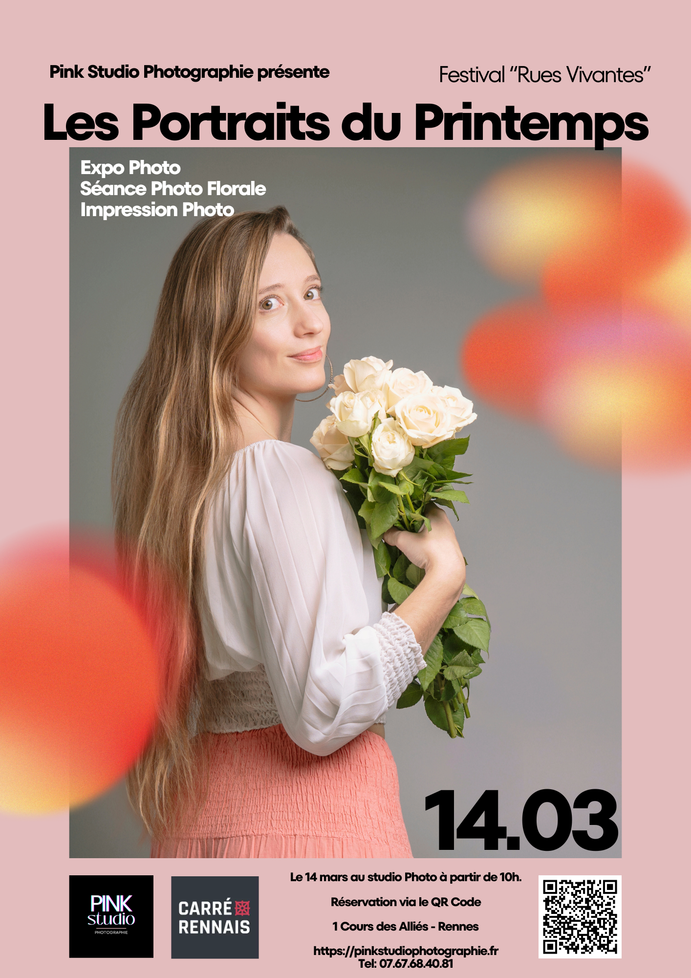 Affiche de l'événement "Rues Vivantes" à Rennes